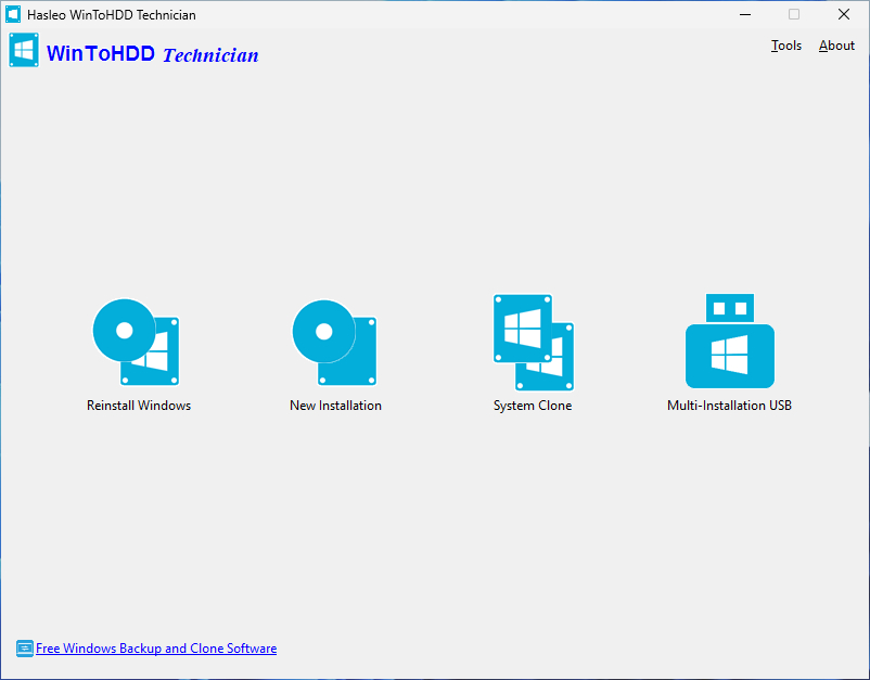 Cách cài Windows mà không cần dùng USB
