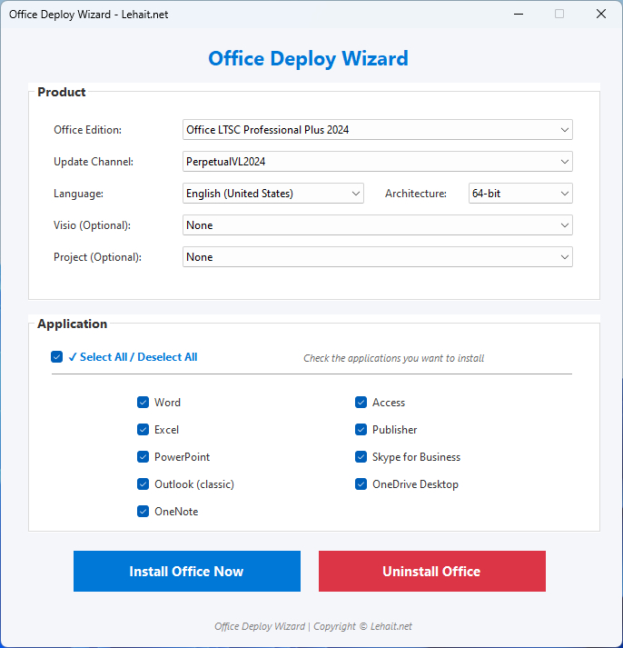 Office Deploy Wizard – Công cụ cài đặt Microsoft Office tiện lợi